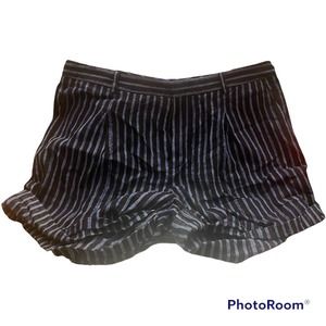 Rachel Roy Striped Shorts   Size 10